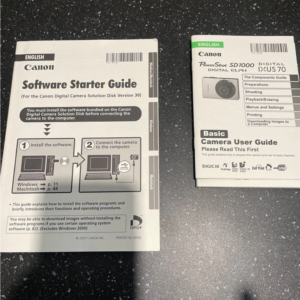 Canon PowerShot SD 1000 digital camera